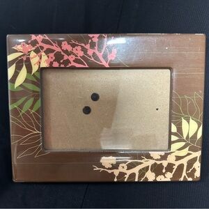 Target Brown Floral Picture Frame